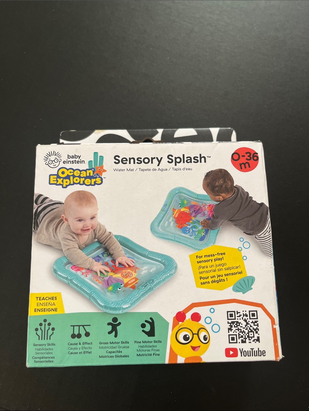 Baby Einstein Ocean Explorers Sensory Splash Water Mat - Blue